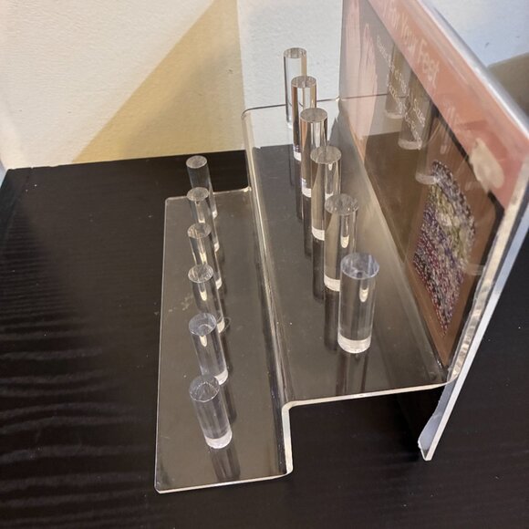 New STRETCH CZ ELASTIC TOE RINGS STAND DISPLAY LOT WHOLESALE BLUE PINK RED GREEN - Picture 8 of 9